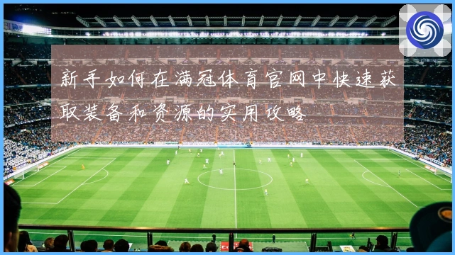 新手如何在满冠体育官网中快速获取装备和资源的实用攻略